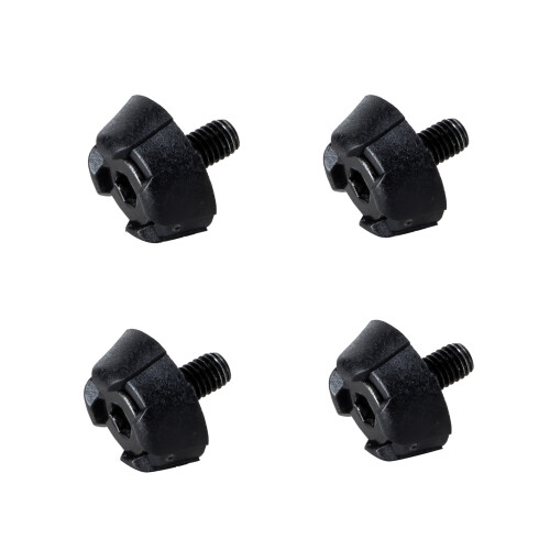 hroty na MTB tretry 4ks,  černé