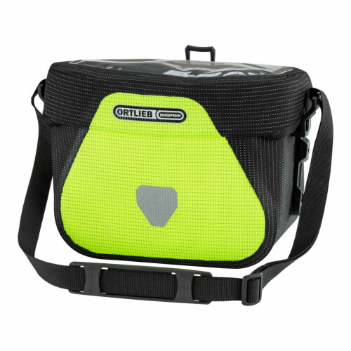 Ortlieb Brašna Ortlieb Ultimate Six High Visibility - 6,5 L, reflexní voděodolná brašna na řídítka yellow