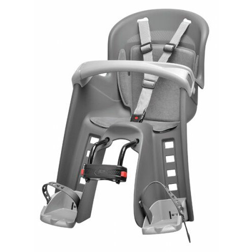 TRANSKOL Dětská sedačka POLISPORT Bilby Junior přední sedostribrna