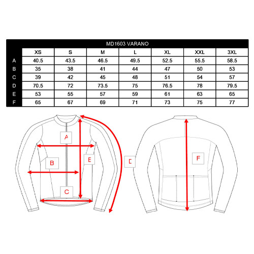 pánský cyklo dres Varano XL