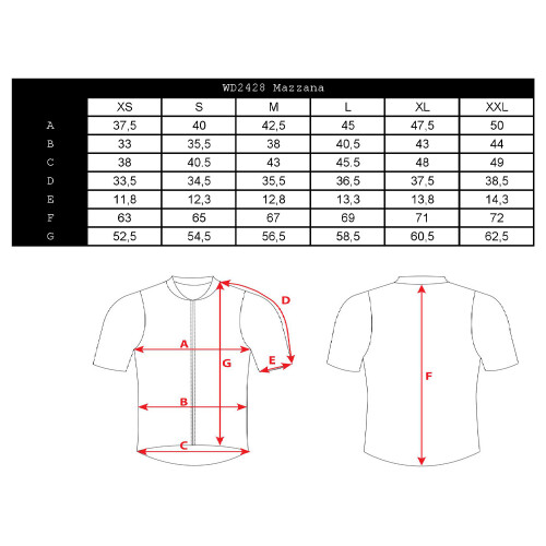 dámský cyklo dres Mazzana XS