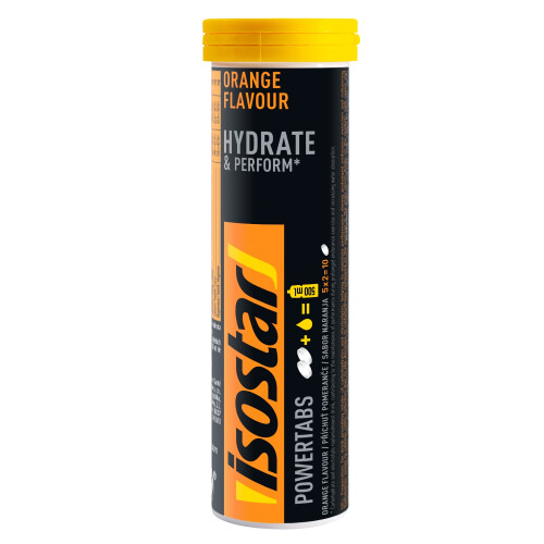 ISOSTAR Powertabs 120 g, tuba, 10 tablet pomeranč