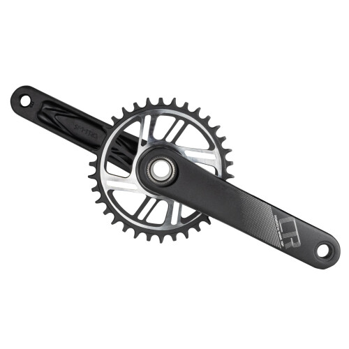 kliky CR11 BOOST Al 34z s osou 175mm, černé