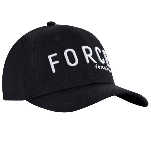 kšiltovka FORCE BEFORCE 3D, černo-bílá