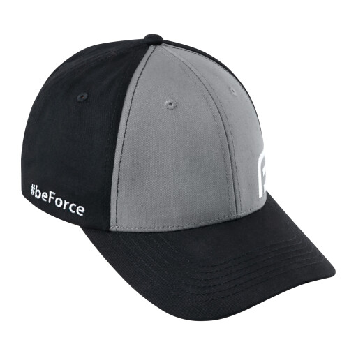 kšiltovka FORCE BEFORCE, černo-šedá