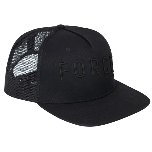 kšiltovka FORCE TRUCKER LOGO 3D, černá