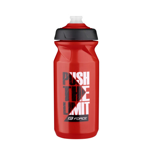 láhev FORCE PUSH 0,65 l, červeno-černo-bílá