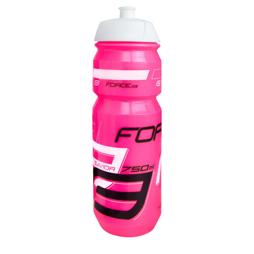 láhev FORCE SAVIOR 0,75 l, růžovo-bílo-černá