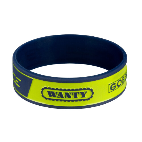 náramek silikonový FORCE, WANTY GOBERT-18 cm