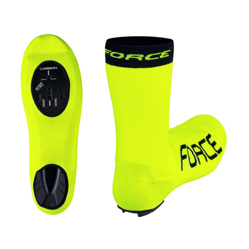 návleky treter FORCE 2 pletené ROAD, fluo