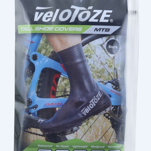 návleky treter VELOTOZE MTB latex vysoké, černé