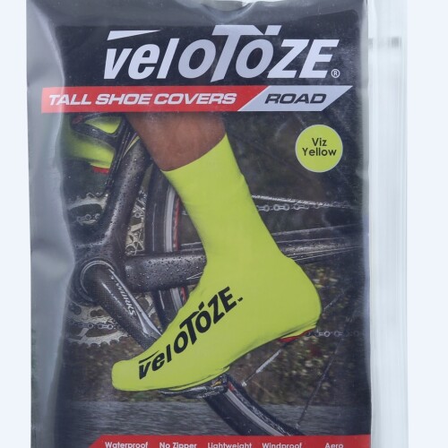 návleky treter VELOTOZE ROAD latex vysoké, žluté M