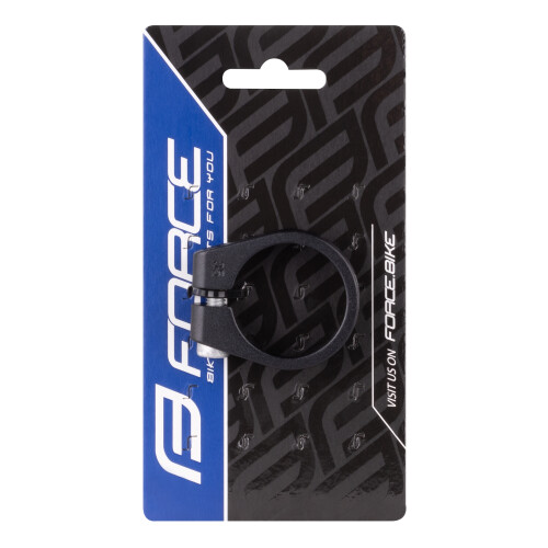 objímka sedlovky FORCE na šest.klíč 34,9mm Al,čer.