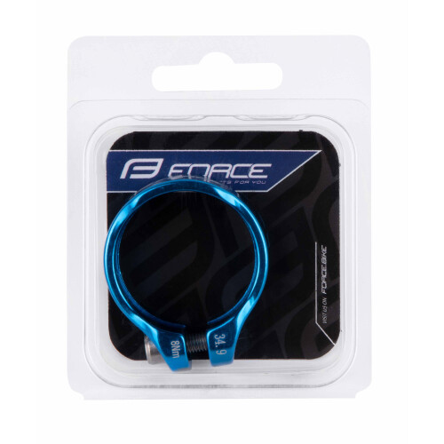 objímka sedlovky FORCE na šest.klíč 34,9mm Al,mod.