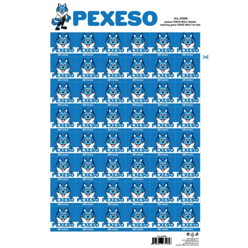 pexeso FORCE WOLF dětské