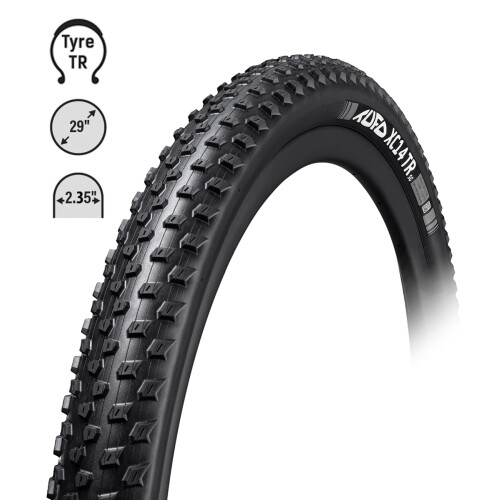 plášť TUFO MTB XC14 TR E-25 29"x2,35,kvl,bezd.črn.