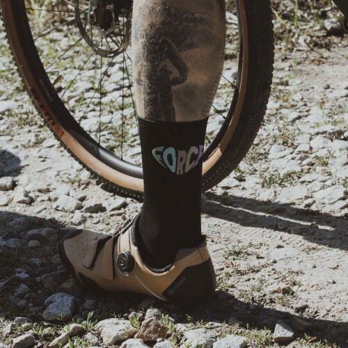 ponožky FORCE IN HEART dlouhé, černé