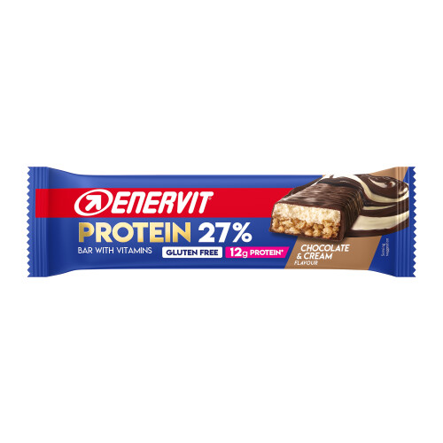 Protein Bar 27%, tyčinka, 45 g čokoláda+smetana
