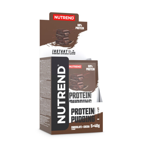 PROTEIN Pudding 5x 40 g, čokoláda+kakao