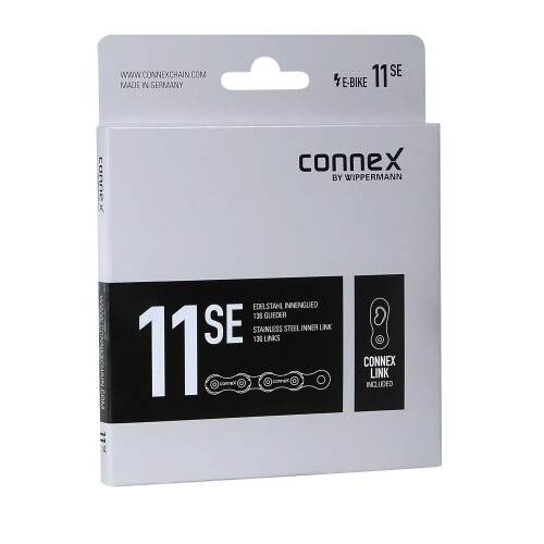 řetěz CONNEX 11sE pro E-BIKE 11-kolo, stříbrný