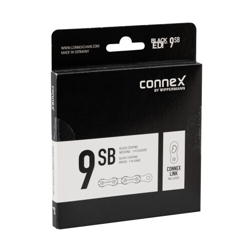 řetěz CONNEX 9sB pro 9-kolo, černo-zlatý