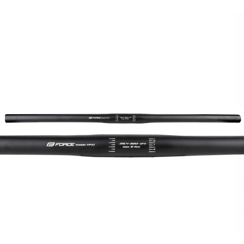 řídítka F BASIC H4.1 rovné 25,4/620mm Al,černé mat