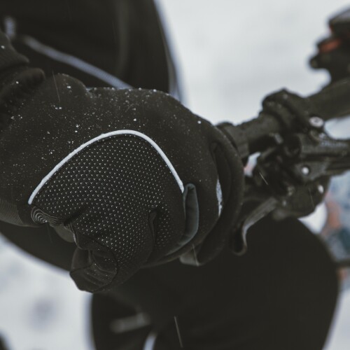 rukavice FORCE ARCTIC PRO, černé