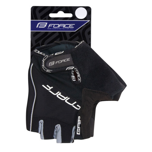 rukavice FORCE GRIP gel, černé