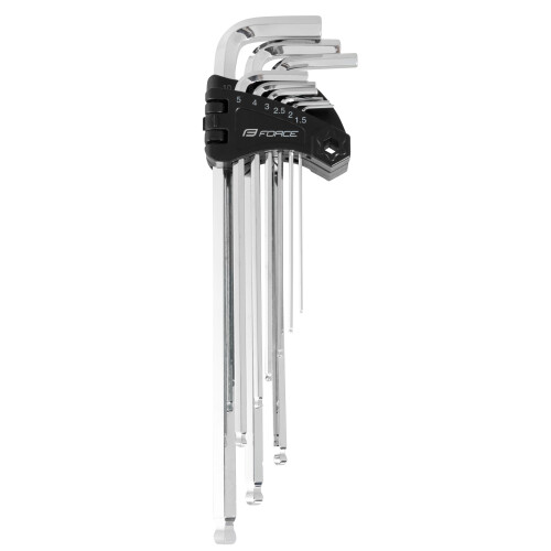sada 9 šestIhran.klíčů FORCE PROFI 1,5 -10mm+držák