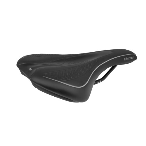 sedlo FORCE TRIGO dámské GEL TECH, černé