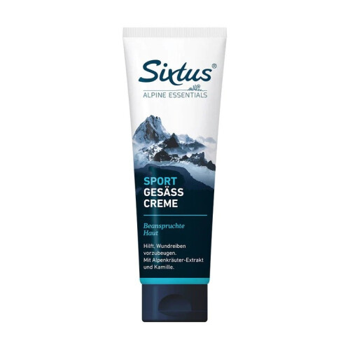 SIXTUS SPORT BUTTOCK CREAM (krém na hýždě), 125 ml