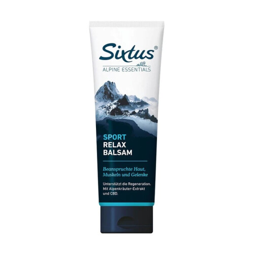 SIXTUS SPORT RELAX BALM (krém regenerační), 250 ml