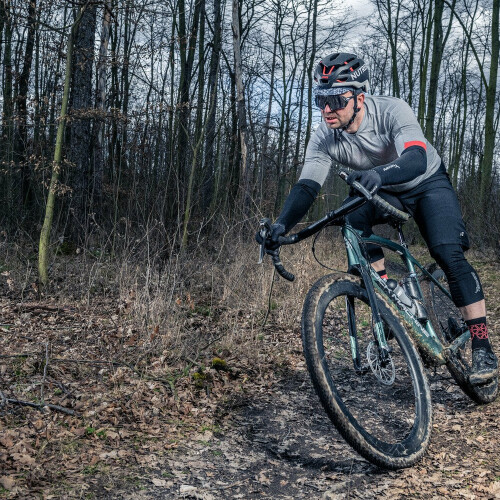 Unisex návleky Silvini UA498 Tubo Knee XL