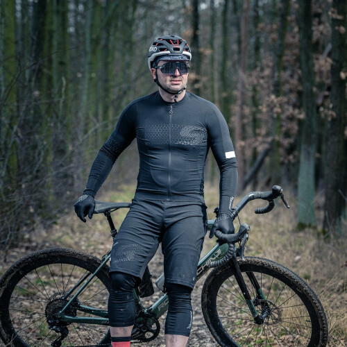 Unisex návleky Silvini UA498 Tubo Knee XL