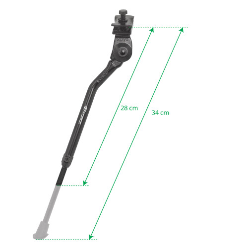 stojánek F TOP 20-29" Al pod rám+protikus, černý