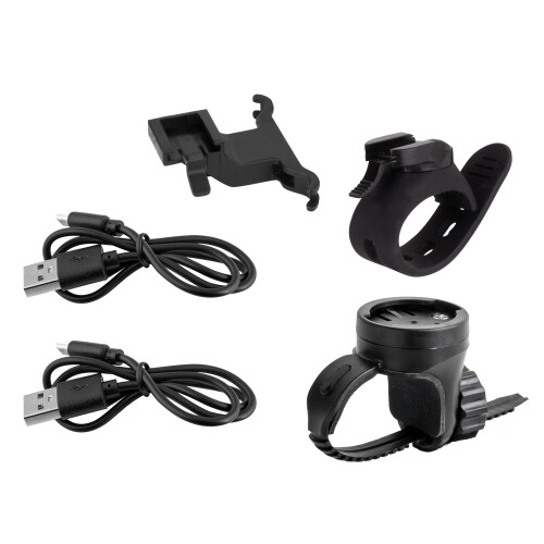 světla sada FORCE PIPE USB přední+zadní
