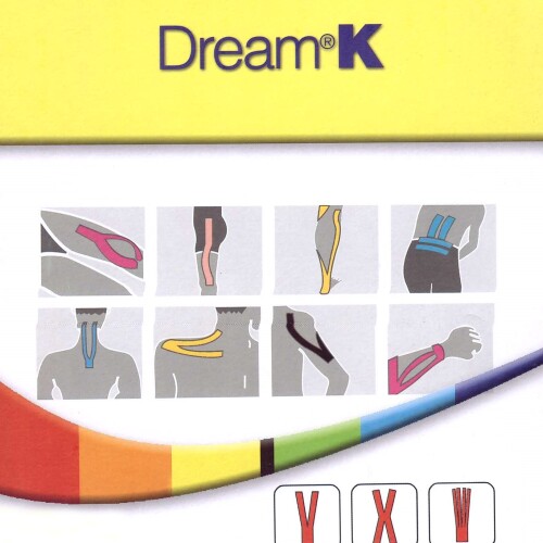 tejp SIXTUS DREAM-K, 5 cm x 5 m, modrá