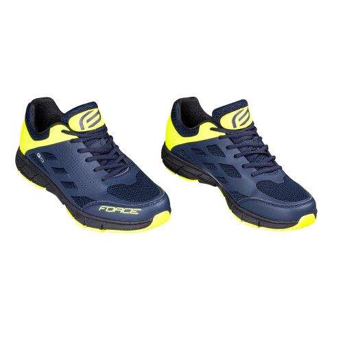 tretry FORCE MTB GO, modro-fluo