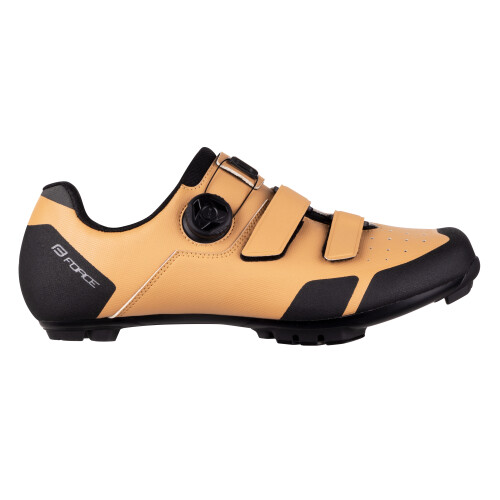 tretry FORCE MTB REVO 2, světle hnědé