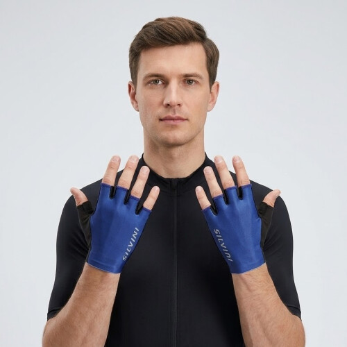 Unisex cyklistické rukavice Silvini UA1633 Sarca XS