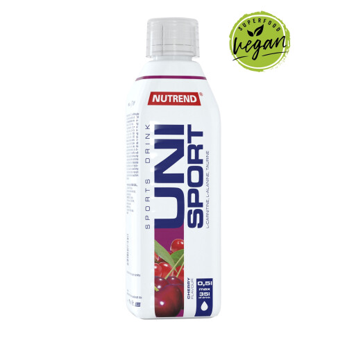 Unisport, 500 ml cherry