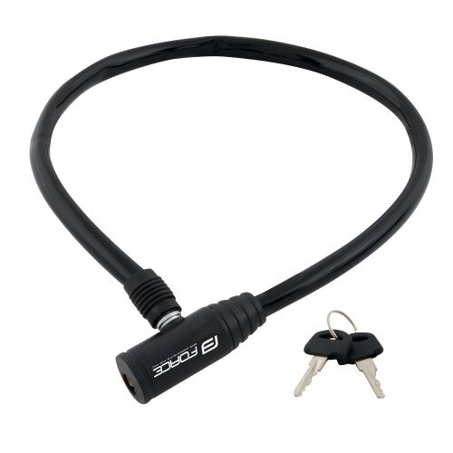 zámek F ECO klíčkový bez držáku 70cm/5mm, černý