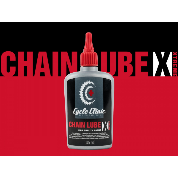 AUTHOR Mazivo Cycle Clinic Chain Lube EXTREME 125 ml   (červená)
