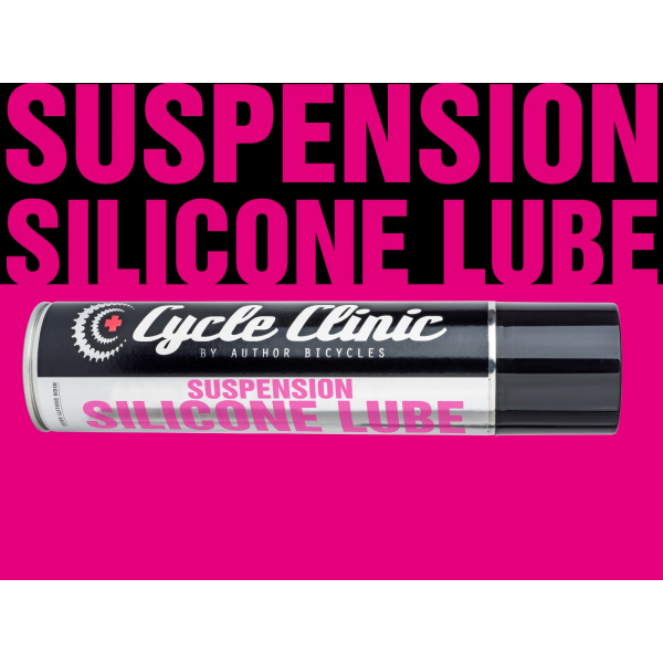 AUTHOR Mazivo Cycle Clinic Suspension Silicone Lube 400 ml  (černá)