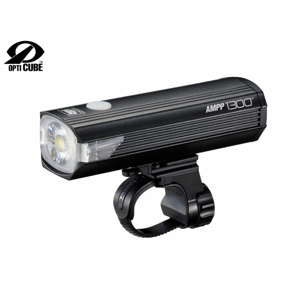 CATEYE Světlo př. CAT HL-EL1300RC AMPP1300  (černá)