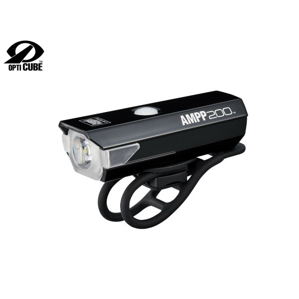 CATEYE Světlo př. CAT HL-EL042NRC AMPP200  (černá)