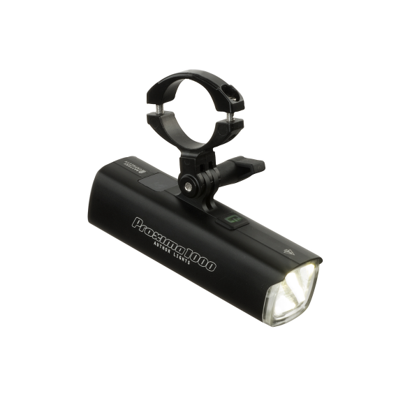 AUTHOR Světlo př. PROXIMA 1000 lm / GoPro 25- 32 clamp USB Alloy  (černá)