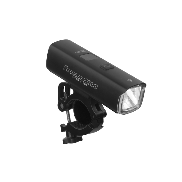 AUTHOR Světlo př. PROXIMA 1000 lm / HB 25-32 mm USB Alloy  (černá)