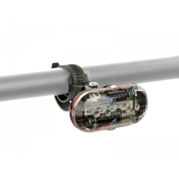 AUTHOR Světlo př. TL-20 F 5 LED  (černá/čiré-sklo)