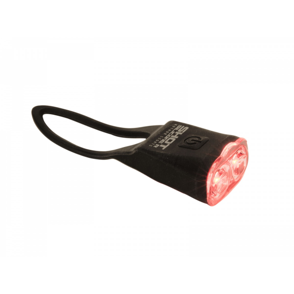 AUTHOR Světlo zad. Shot SILICONE R  (černá/čiré-sklo)